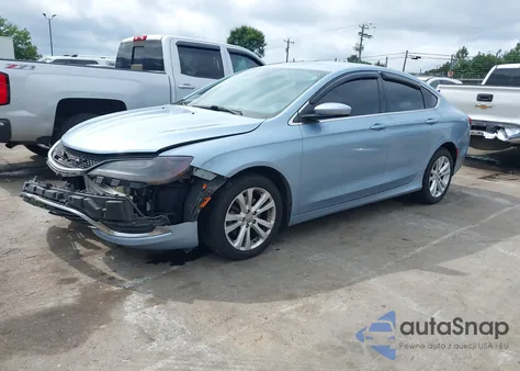 2015 Chrysler 200 Limited z USA, uszkodzony, nr VIN 1C3CCCAB9FN671625